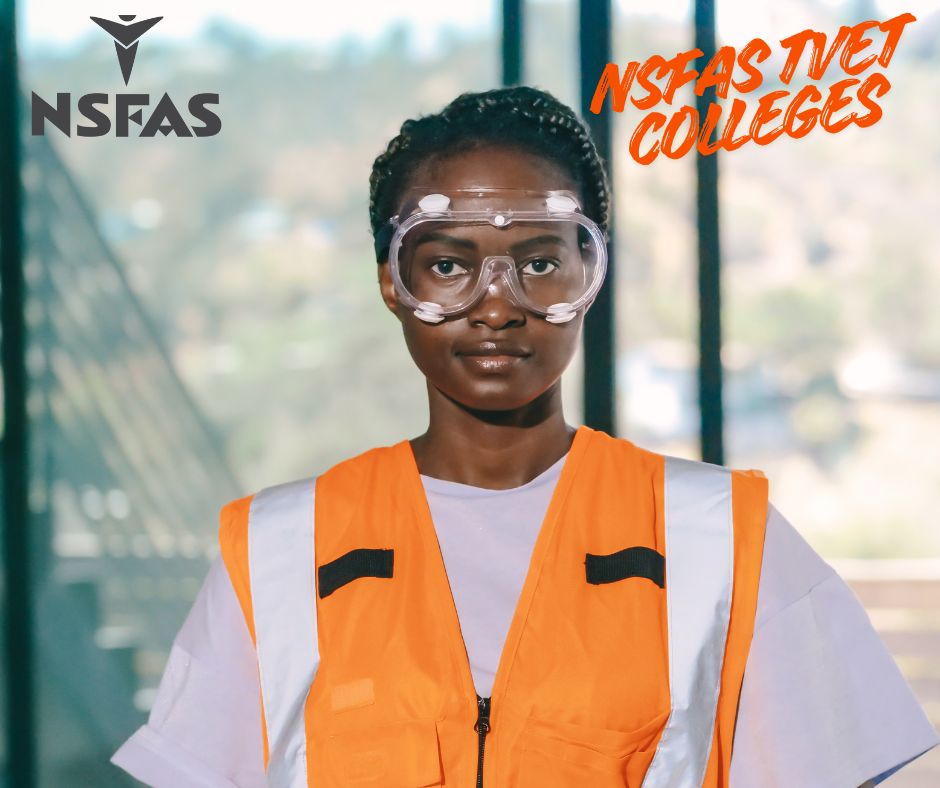 NSFAS TVET colleges in South Africa.